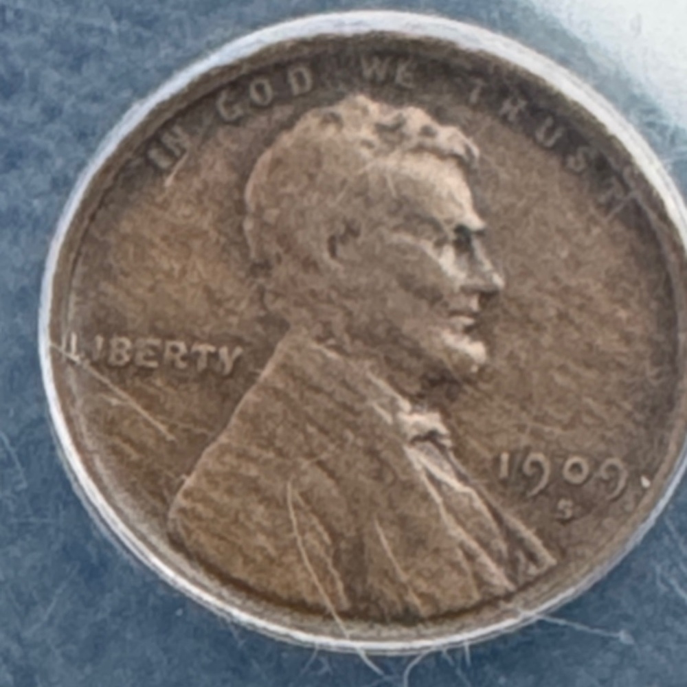 Vintage 1909 S Lincoln Penny